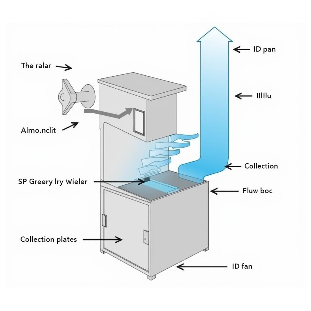 Diagram of an Electrostatic Precipitator ID Fan