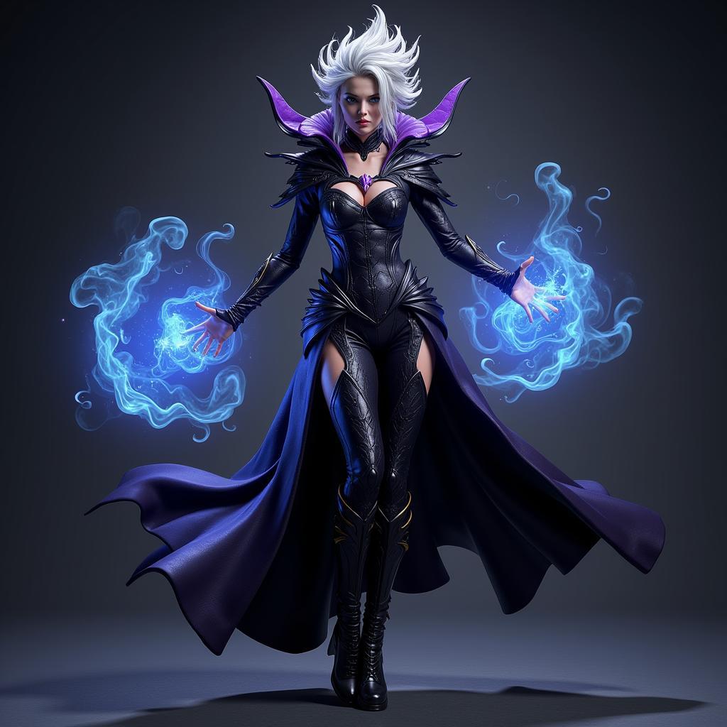 Elementalist Lux Dark Form 3D Model