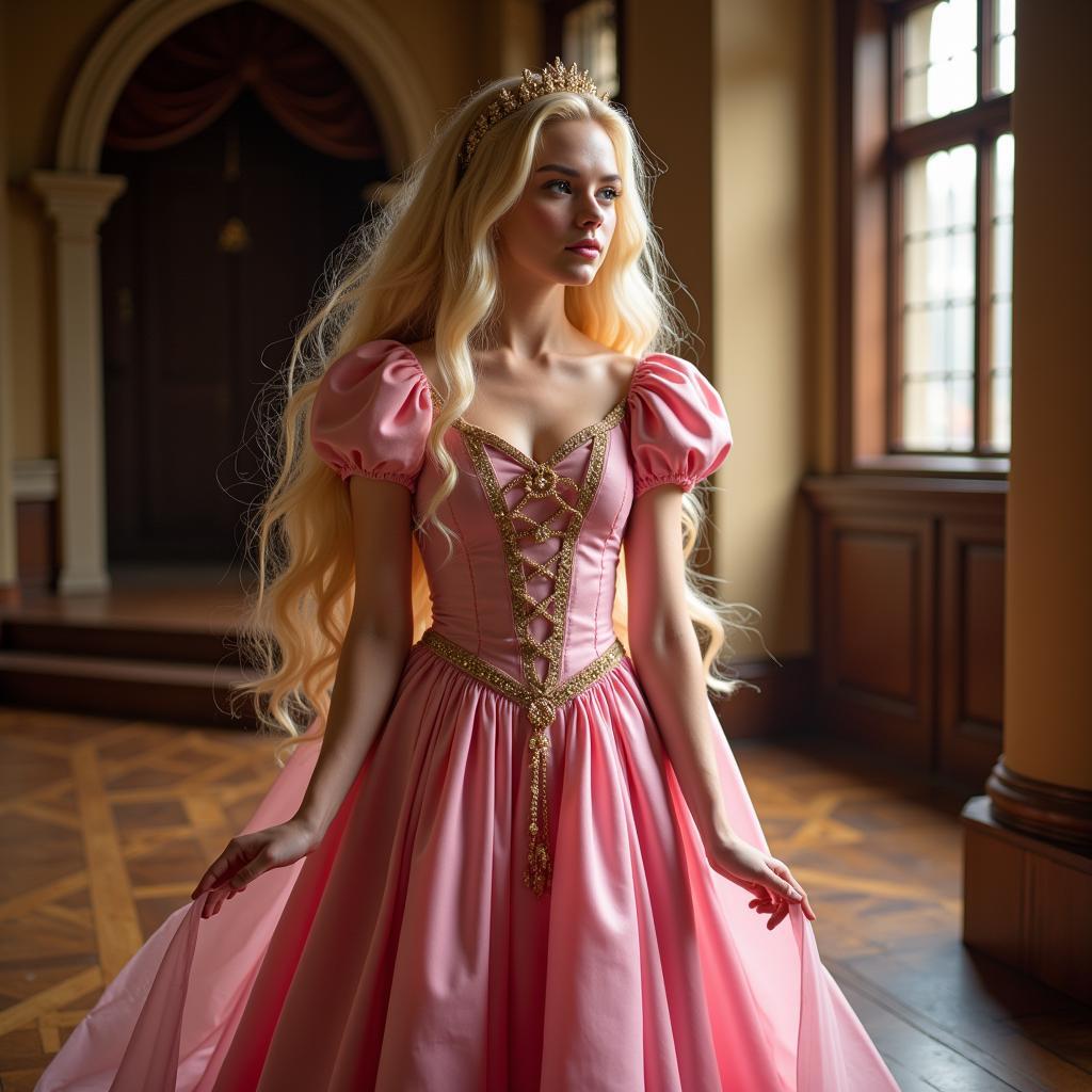 Elle Fanning as Princess Aurora in Maleficent