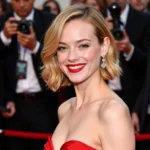 Emma Stone smiling on the red carpet