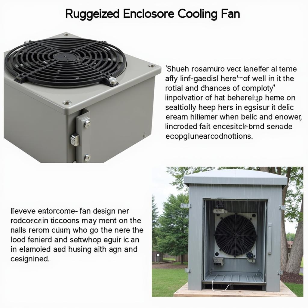 Enclosure Cooling Fan in Harsh Environments