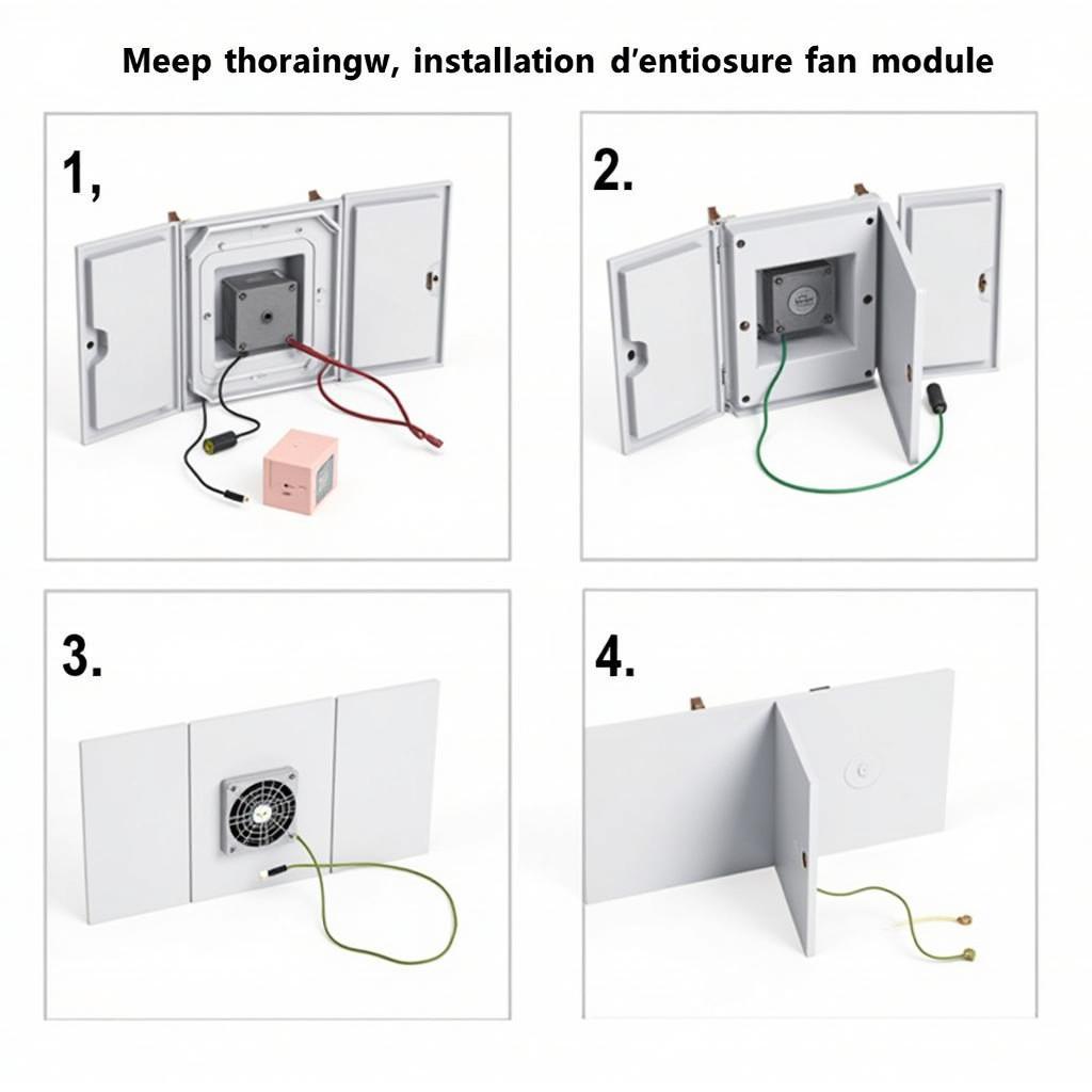 Easy Installation of Enclosure Fan Modules