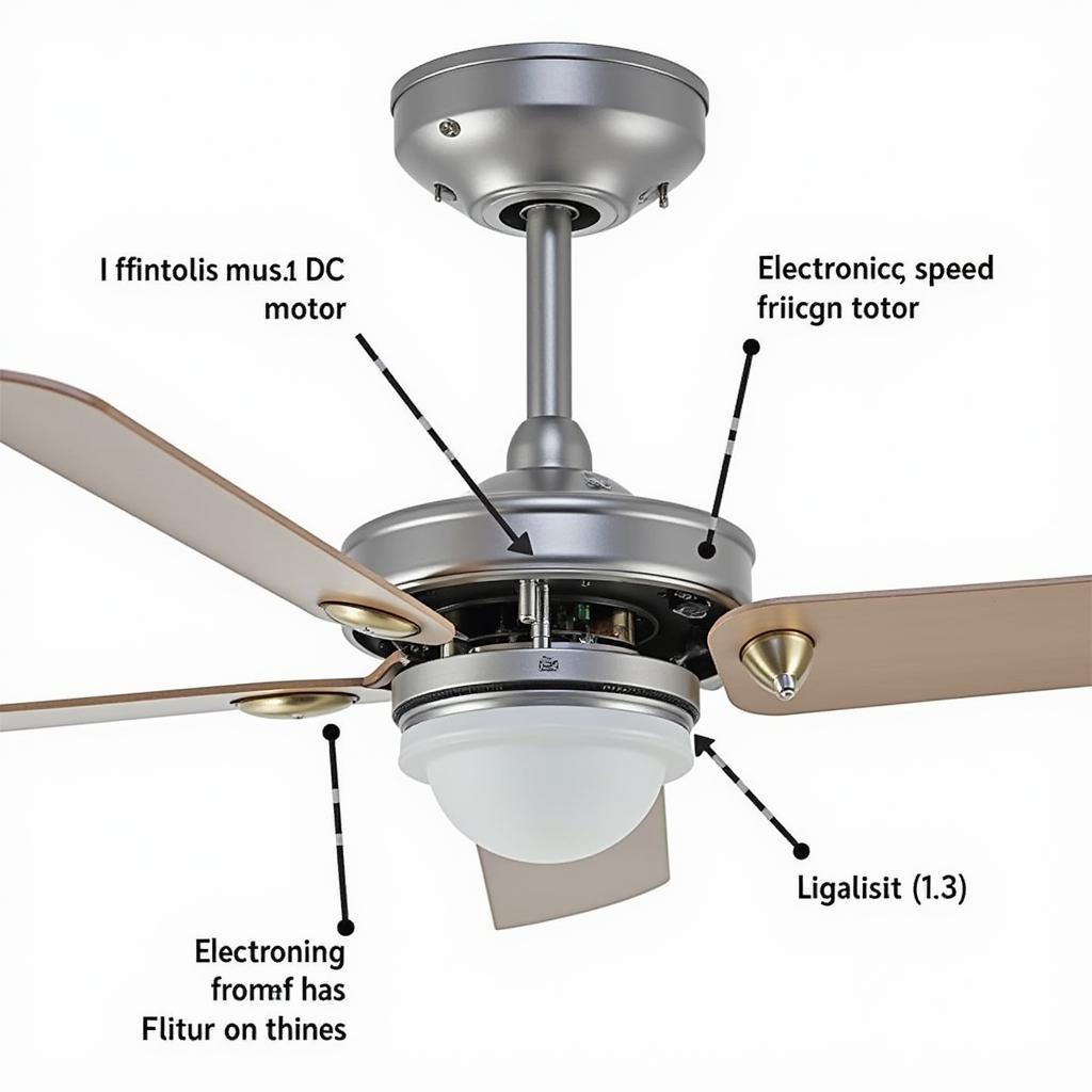 Energy-Efficient Ceiling Fan Motor