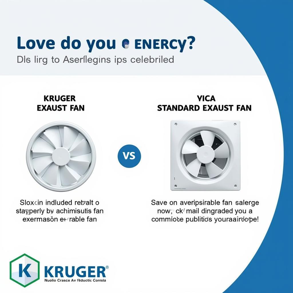 Energy-Efficient Kruger Exhaust Fan