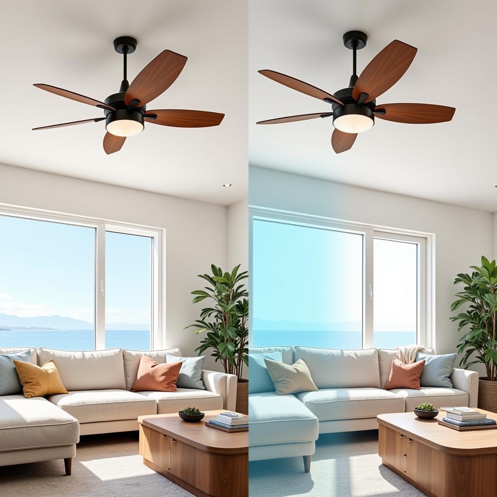  Energy-Efficient Leaf Ceiling Fan at Menards