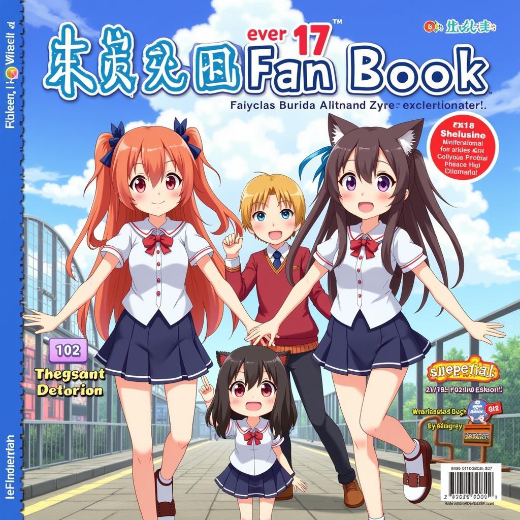 Ever 17 Visual Fan Book Cover