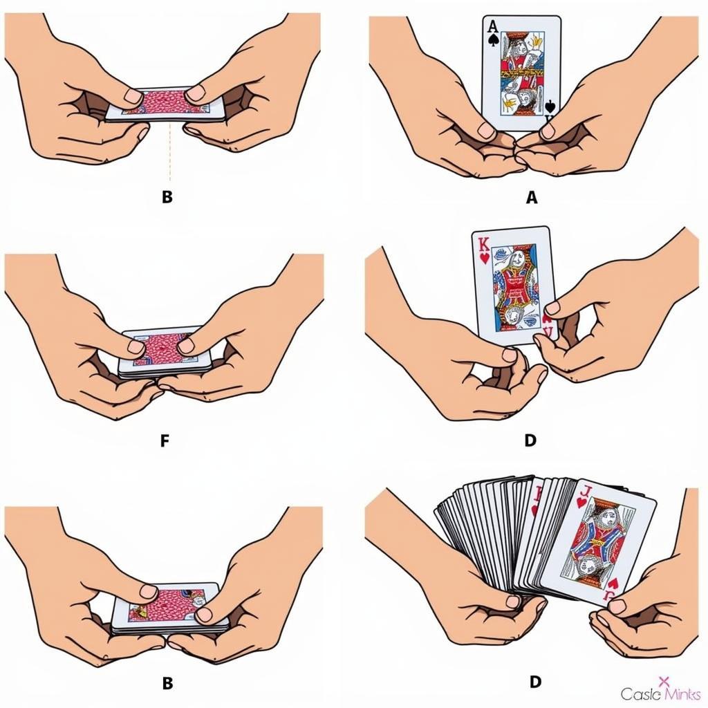 Step-by-Step Riffle Fan Technique