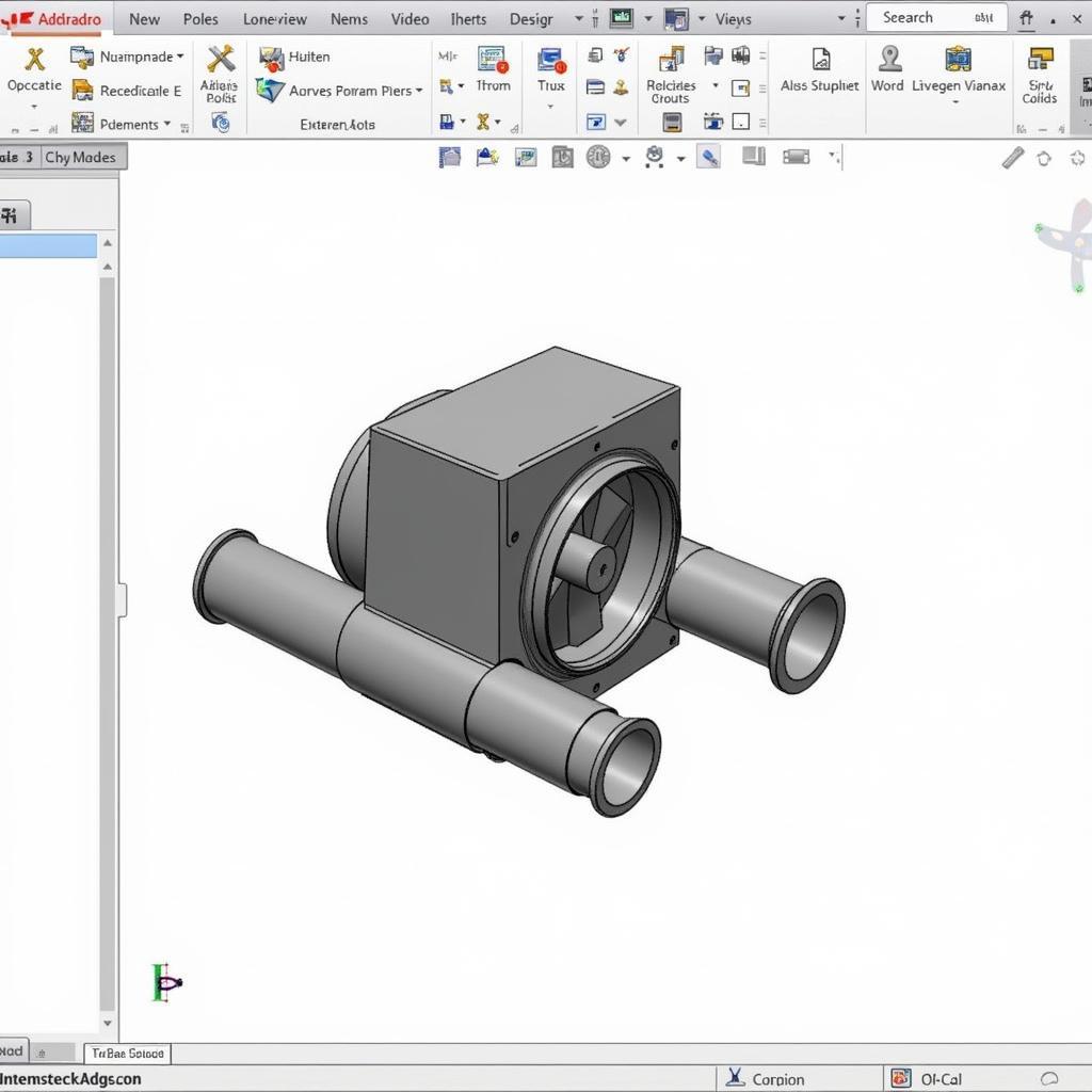 Exhaust Fan CAD Design