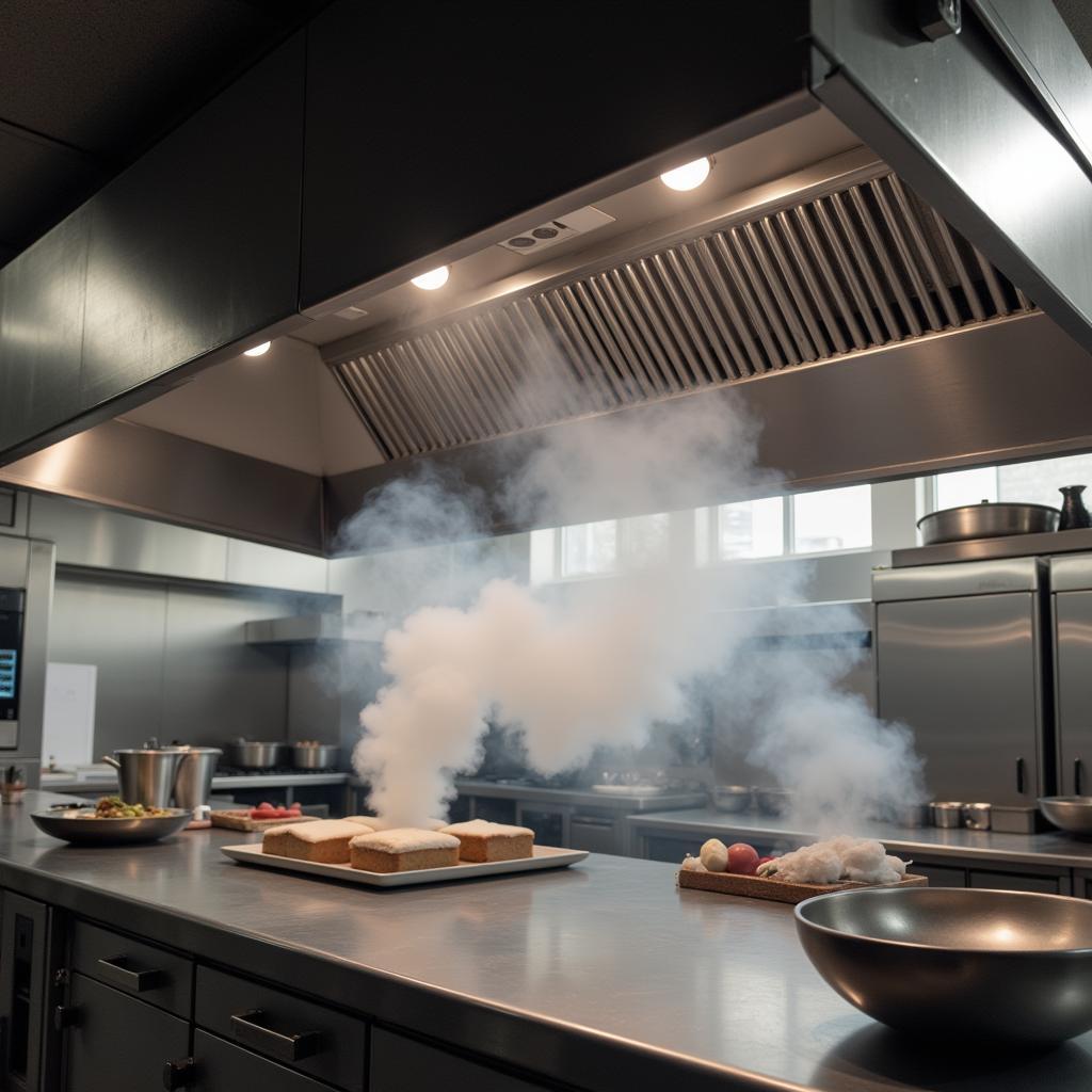 Exhaust Fan in Commercial Kitchen