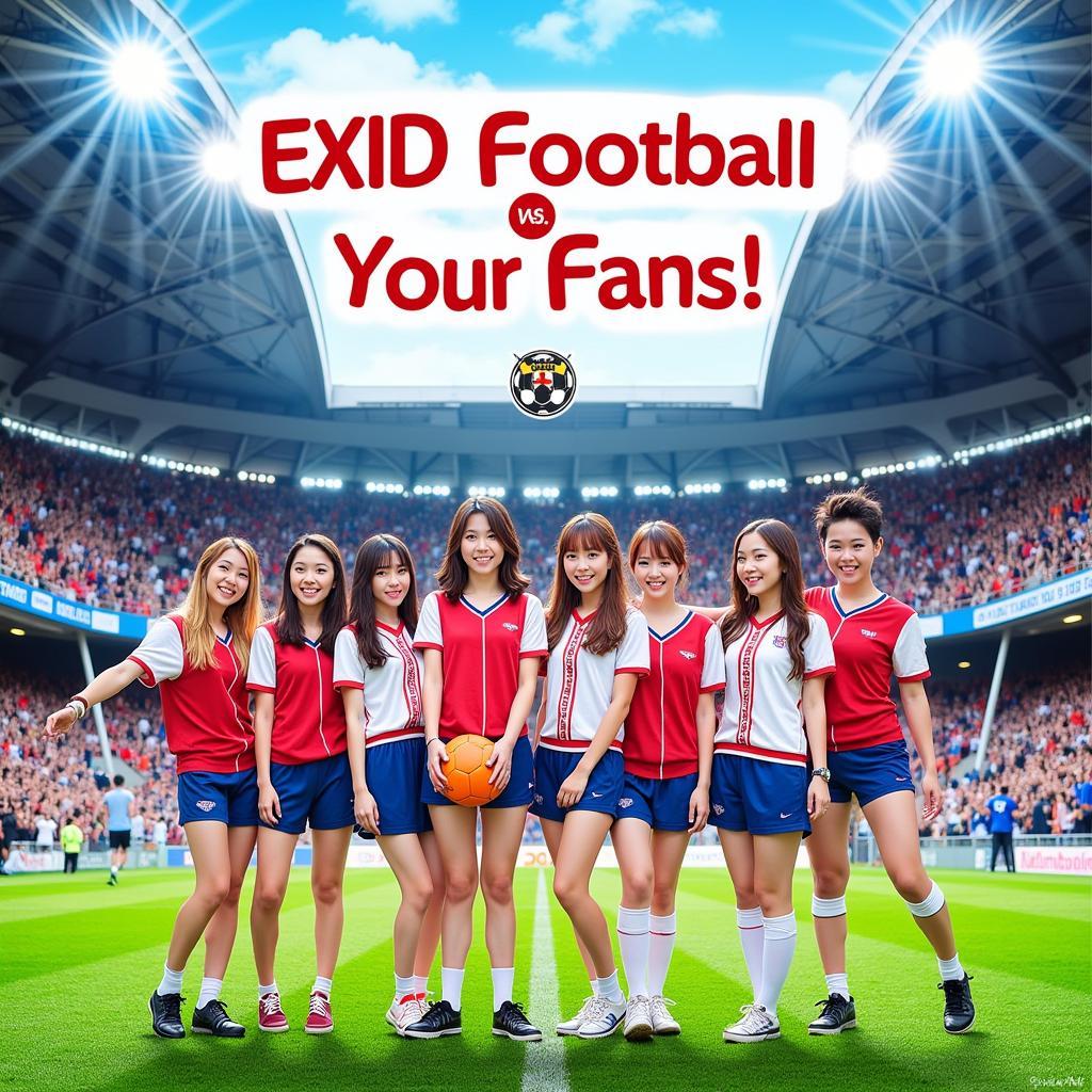 EXID Football Match Announcement