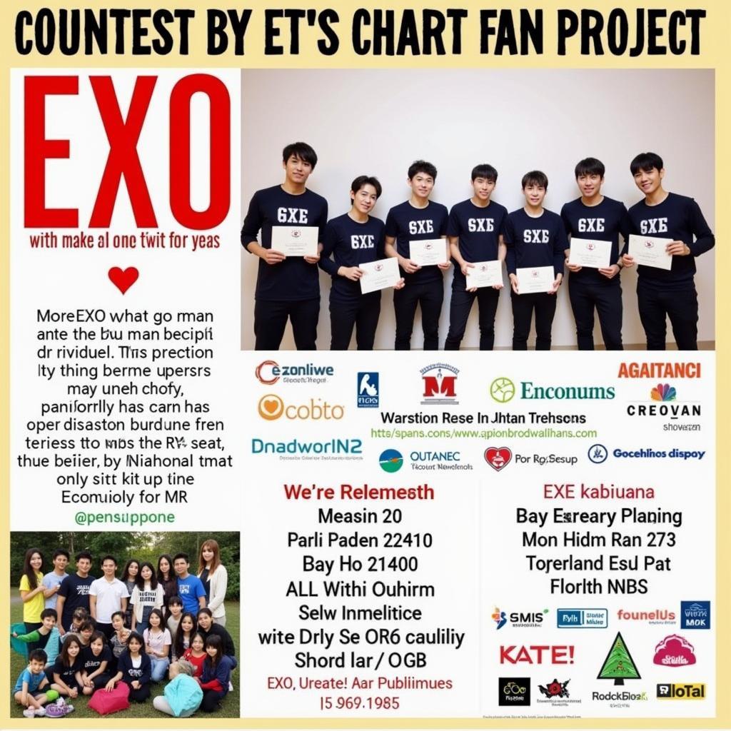 EXO fan project for charity