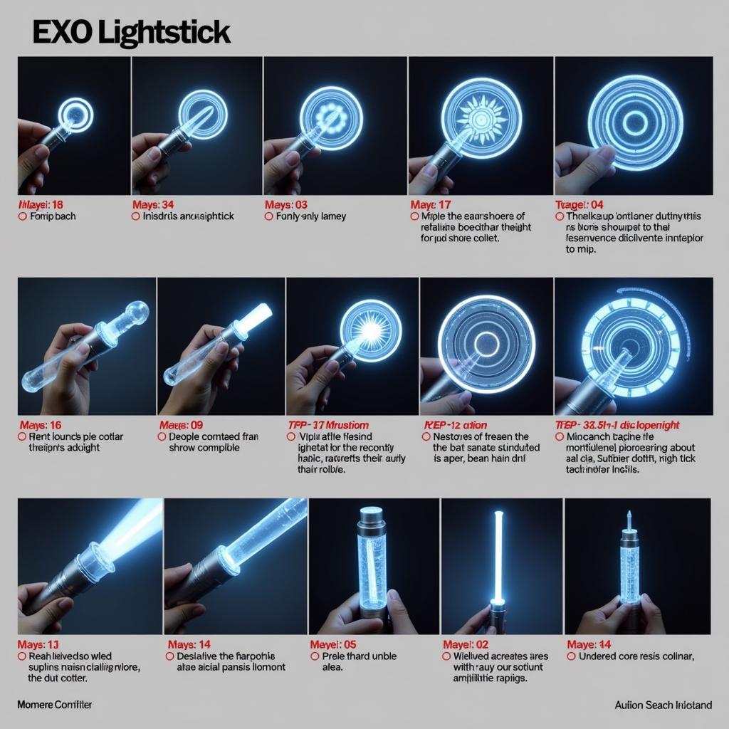 Evolution of EXO Lightsticks Over Time