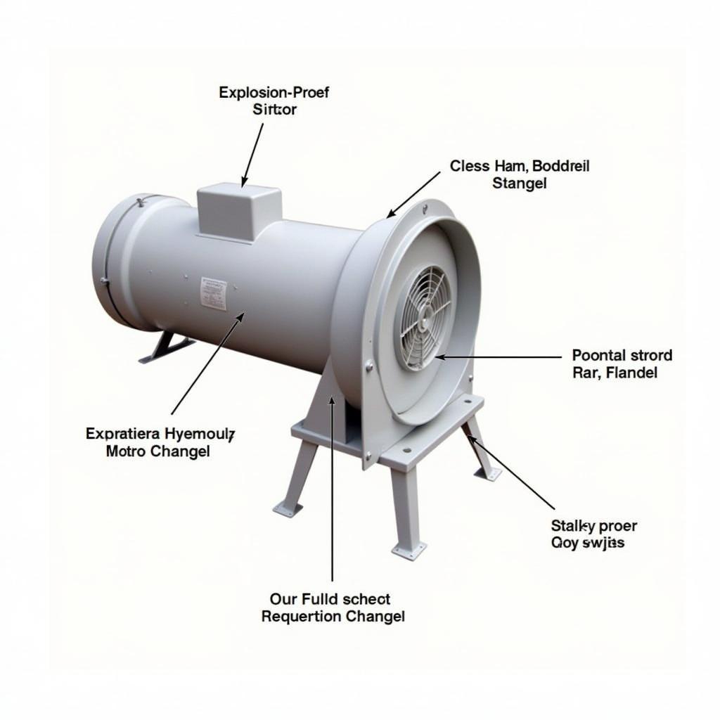 Components of an Explosion Proof Fan