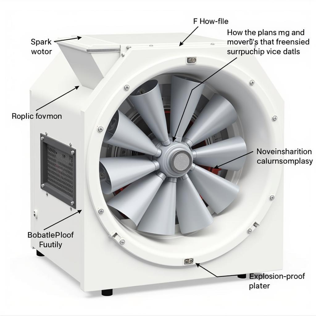 Explosion-Proof Gas Freeing Fan Design