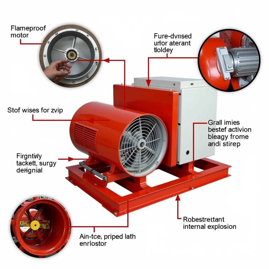 Explosion Proof Gas Tight Fan