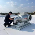 External Blower Motor Installation