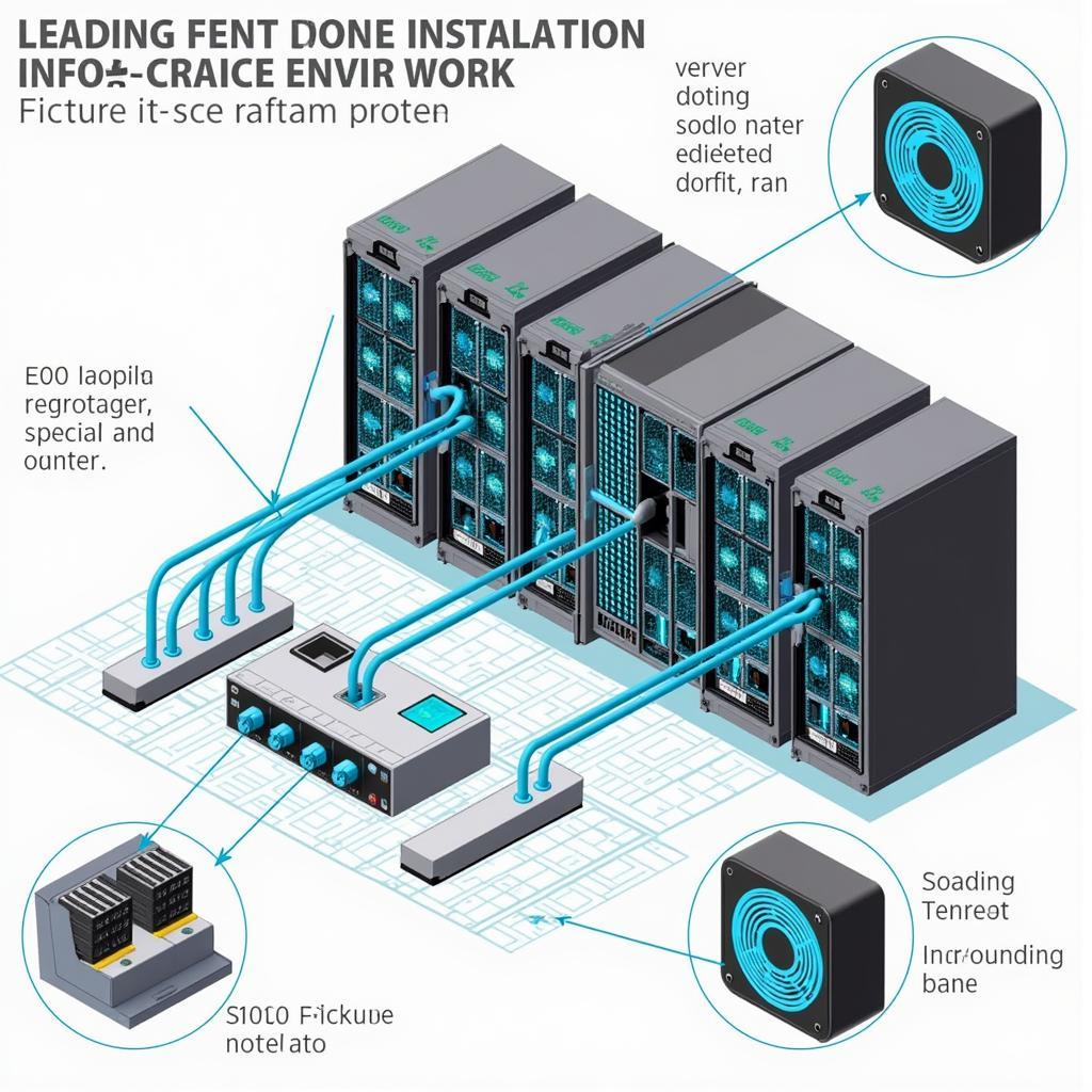 Fan F2E-166B Leipole in Data Center