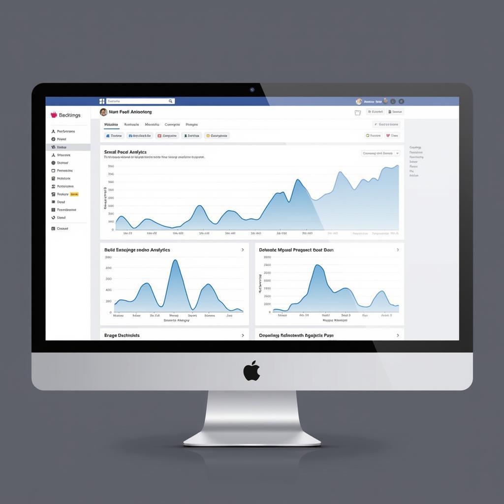 Social media engagement analytics dashboard