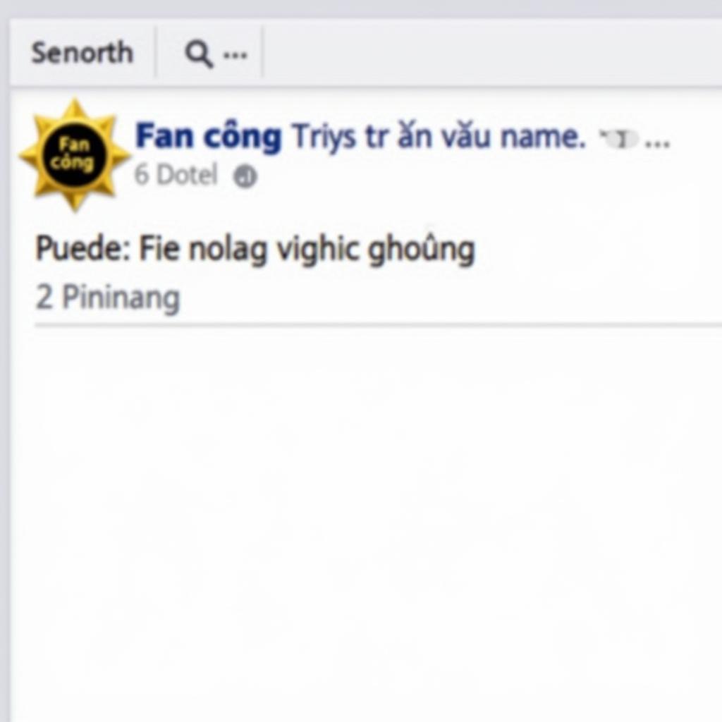 Facebook Fan cứng badge