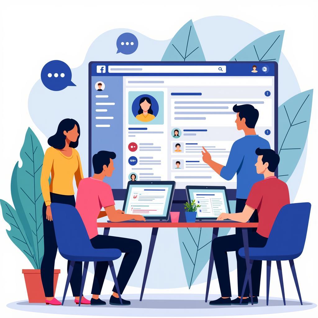 Collaboration with a Facebook Page Development Team