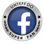 Example of the Facebook Super Fan badge