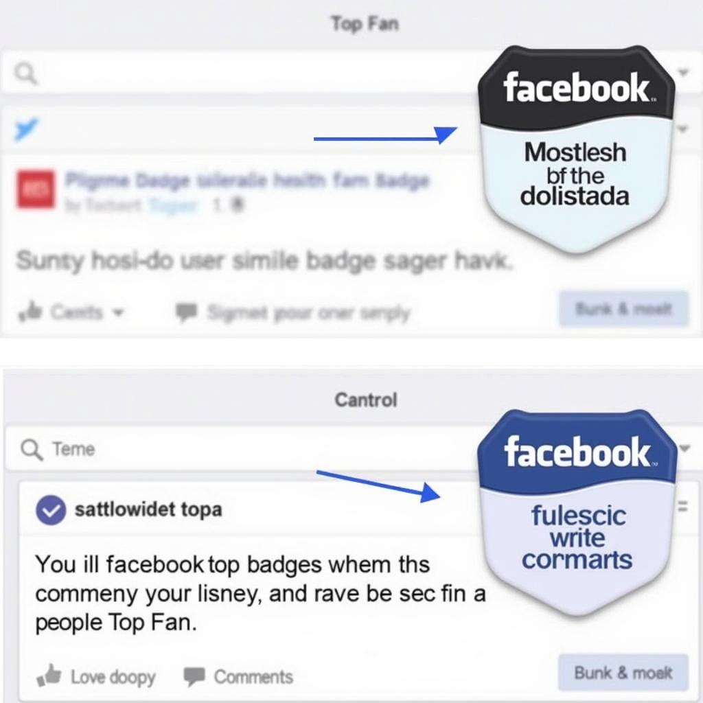 Facebook Top Fan Badge Display