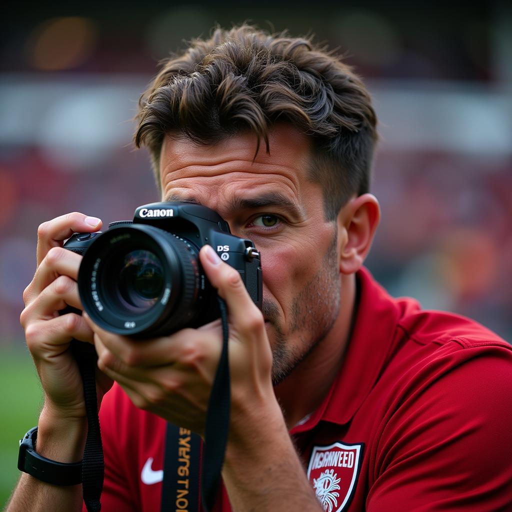 Renowned Football Photographer