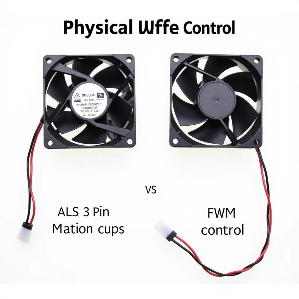 Comparison of 3-pin and 4-pin fans