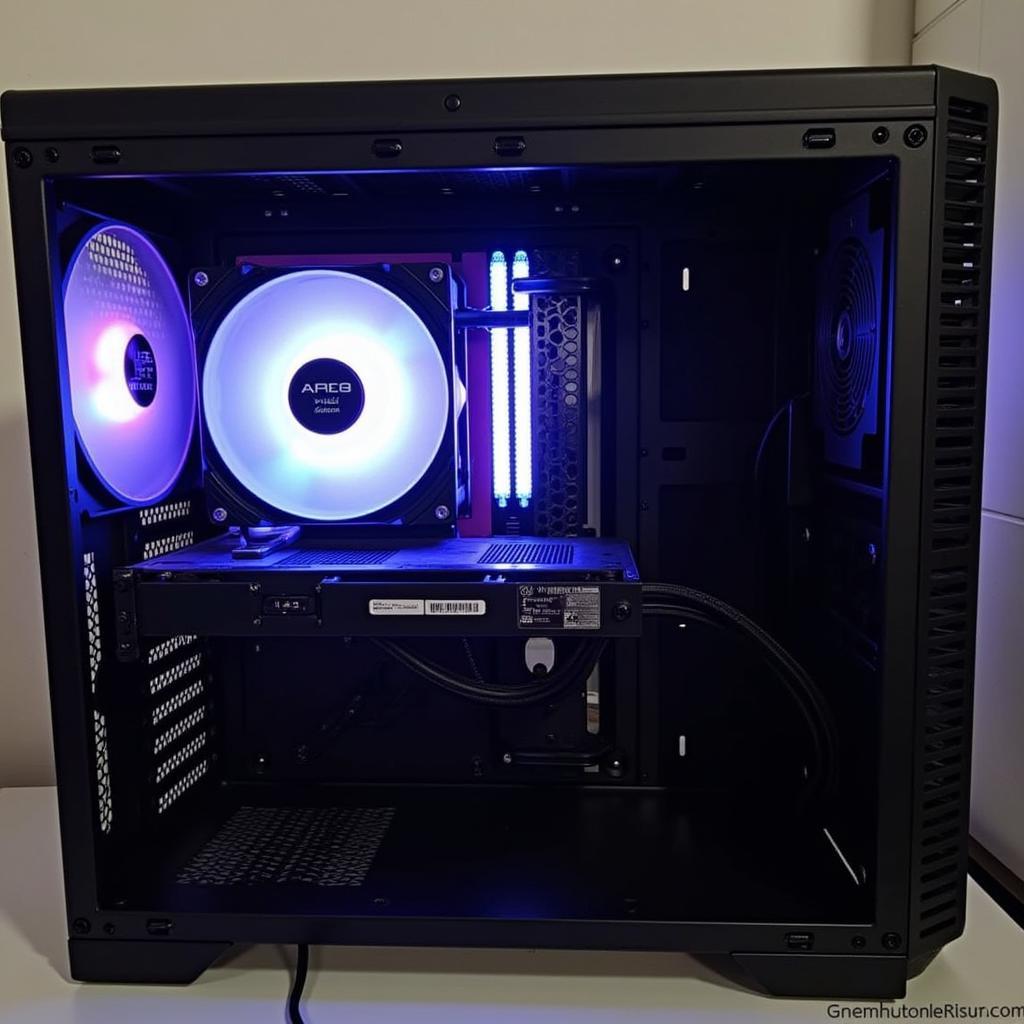 Fan 775 AMD Zeman Integrated into a Complete PC Build