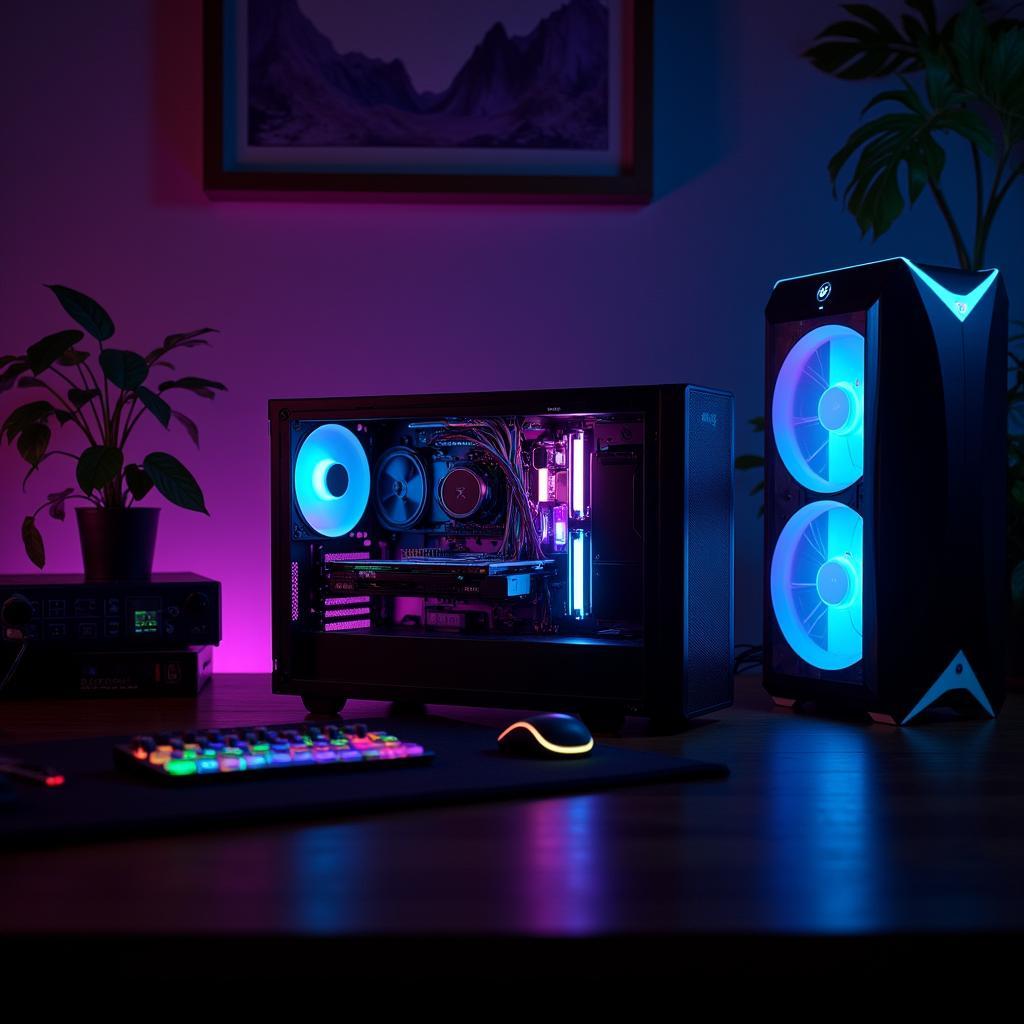 Fan Aigo Dark Knight RGB Lighting