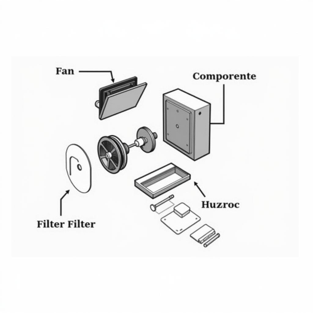 Fan and Filter FK5522 Components