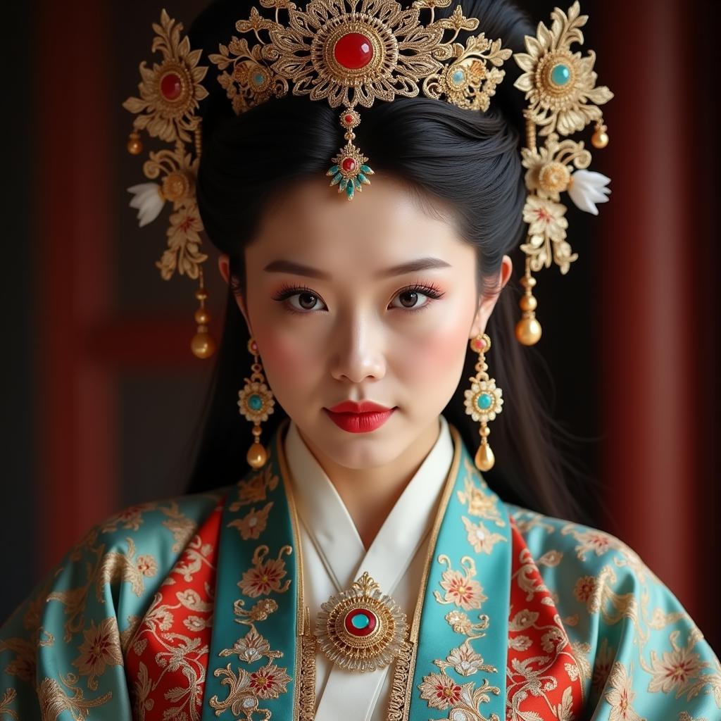 Fan Bing Bing in elaborate empress costume