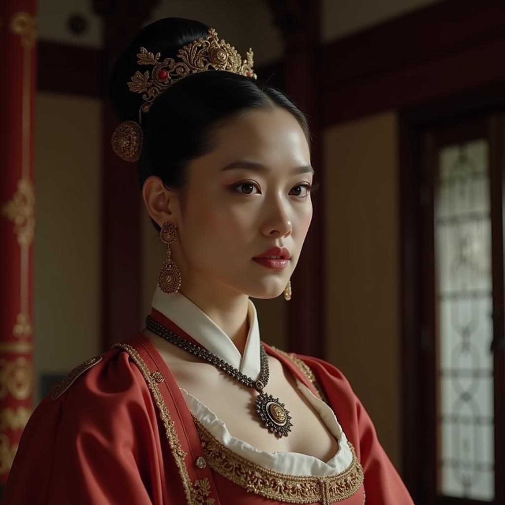 Fan Bing Bing in a movie still