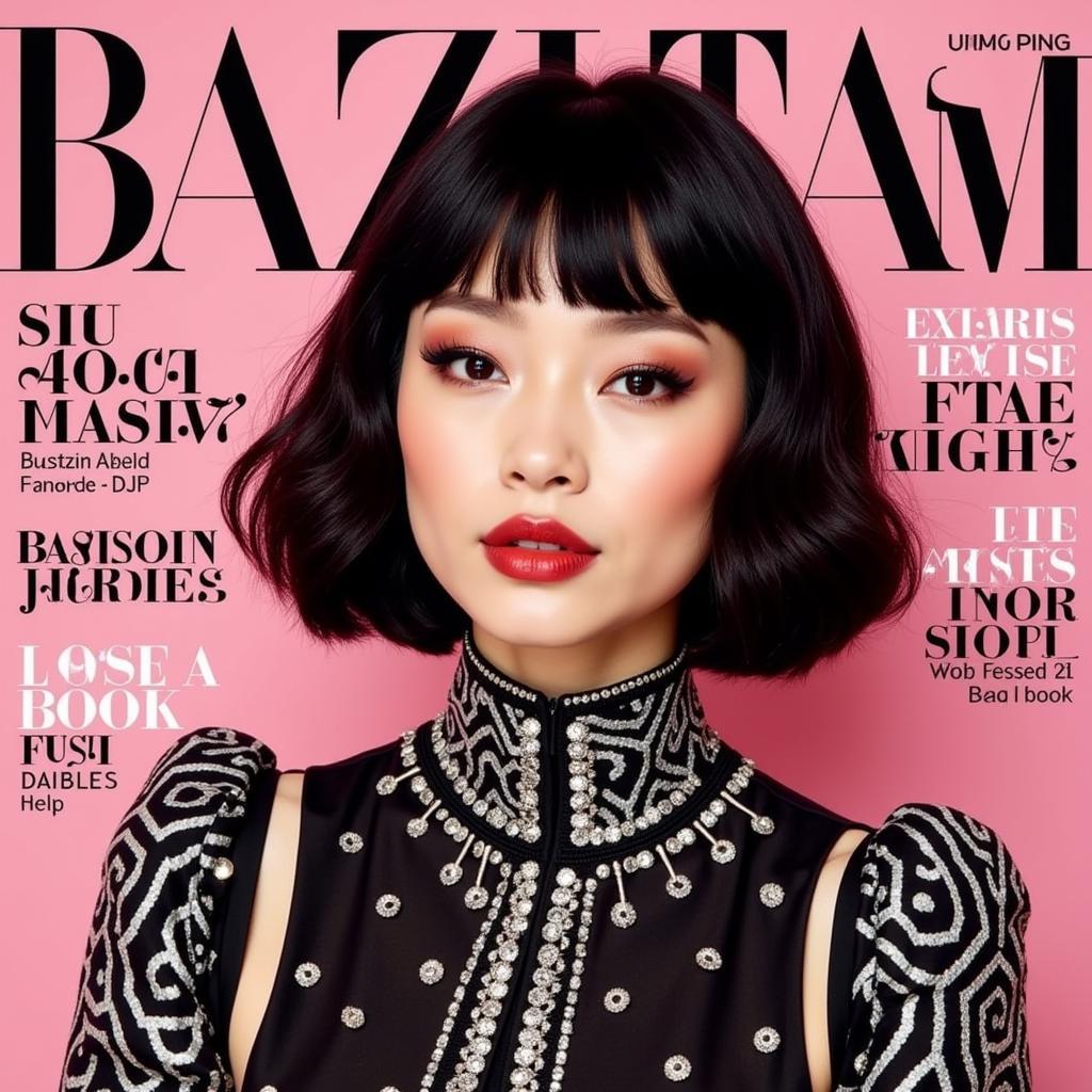 Fan Bingbing on a magazine cover