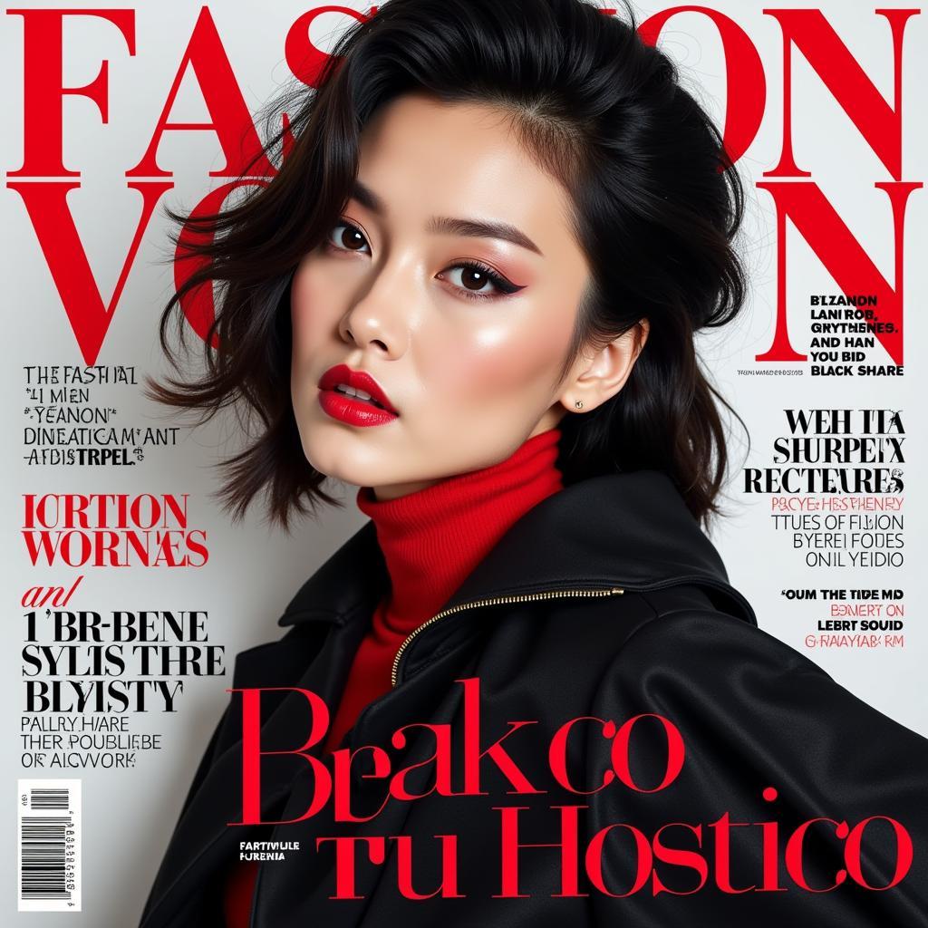 Fan Bingbing on a Magazine Cover