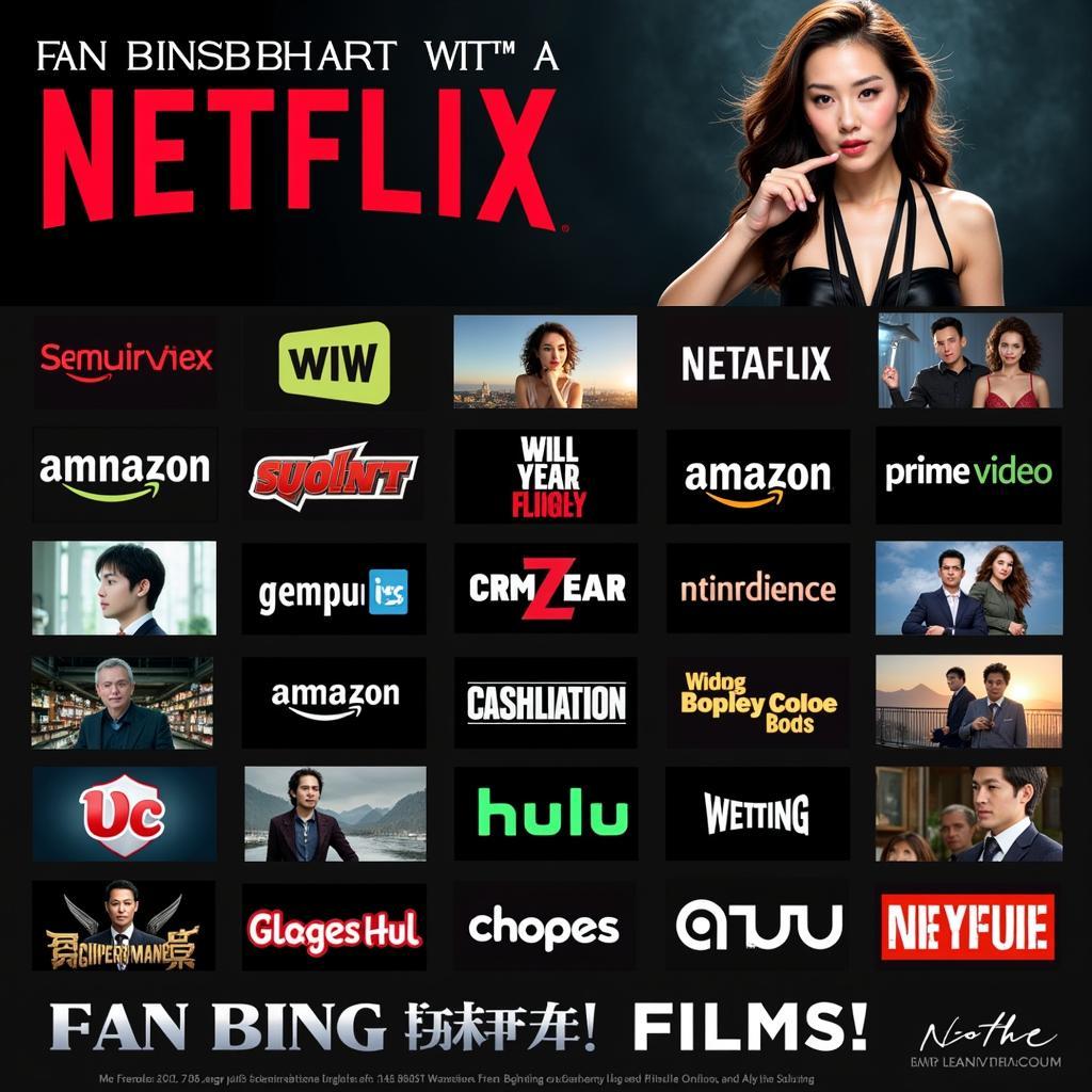 Streaming platforms featuring Fan Bingbing movies