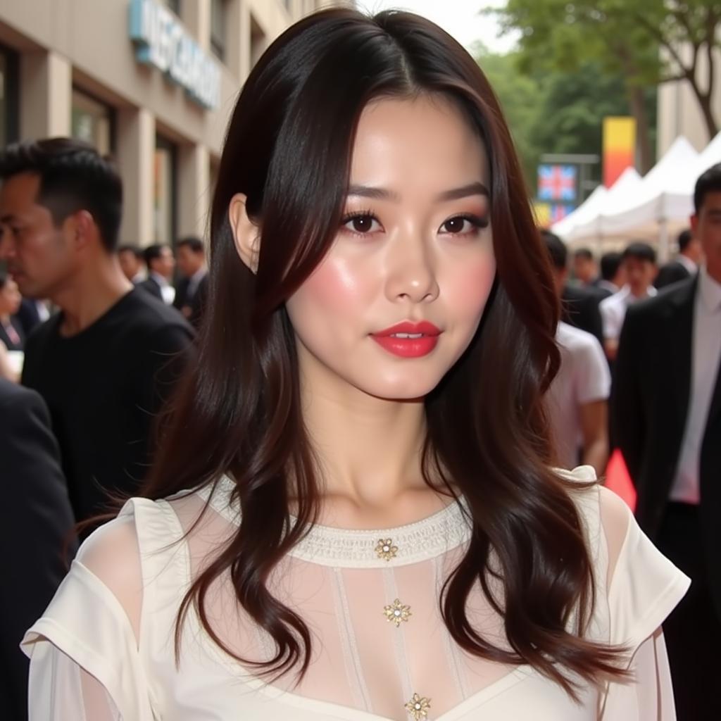 Fan Bingbing's public appearances after the tax evasion scandal