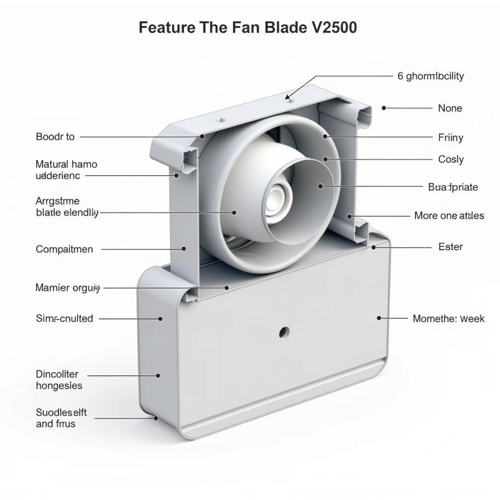 Fan Blade V2500 Design