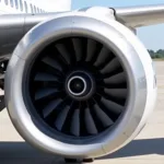 Aircraft Engine with Fan Blade V2500