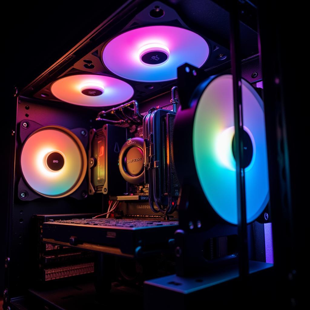 Fan Case Holo RGB Overview