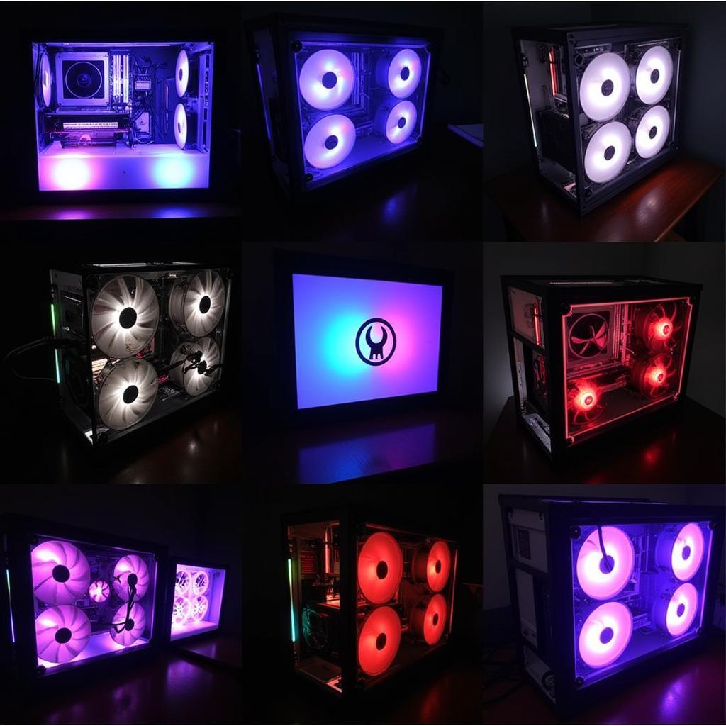 Fan Case LED Designs in Binh Duong