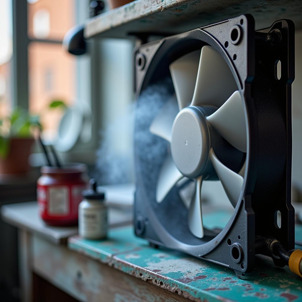 Fan CFM in Painting Booth