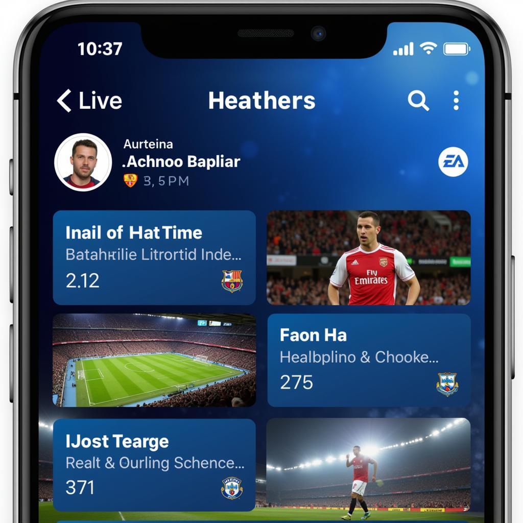 Fan Club iOS App Match Updates