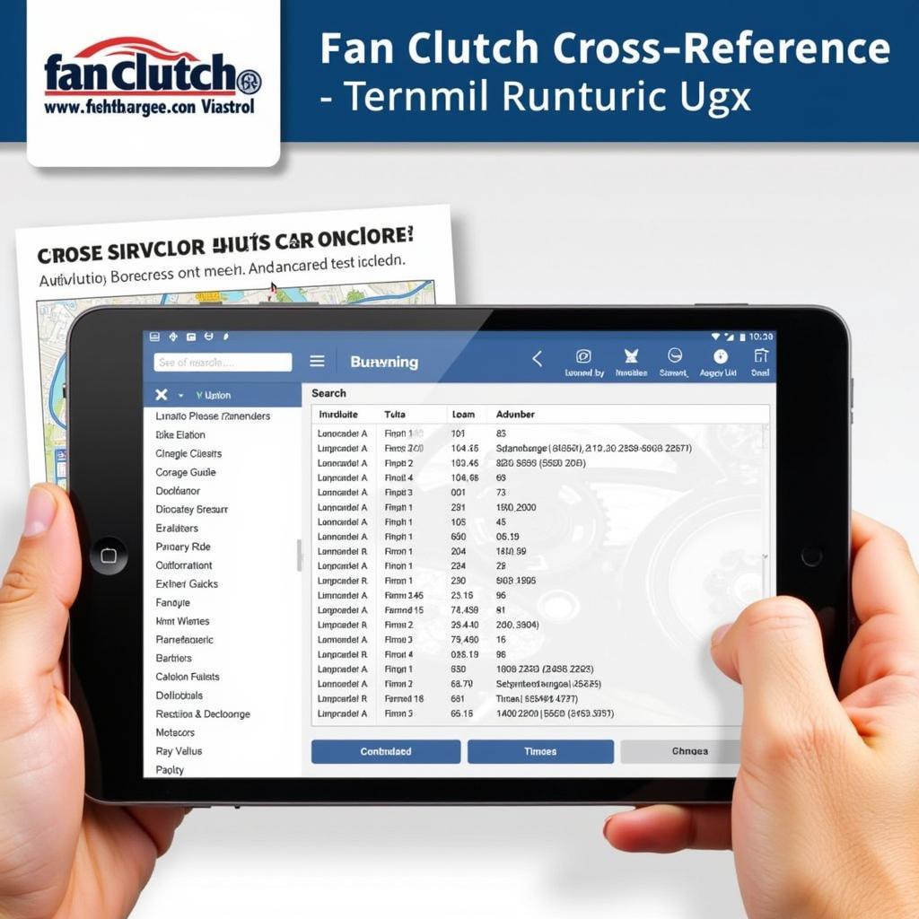 Using a Fan Clutch Cross Reference Guide