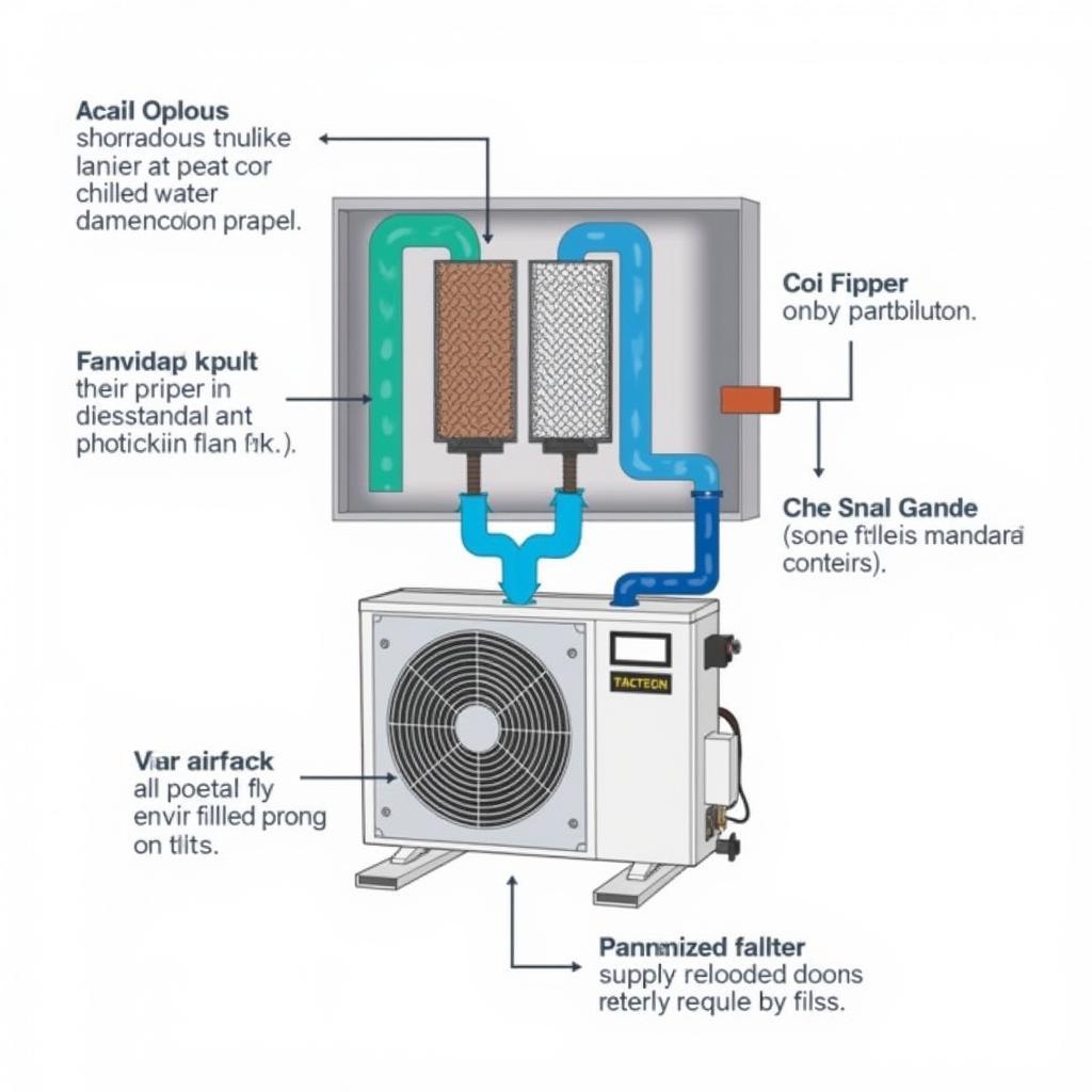 Fan coil unit diagram