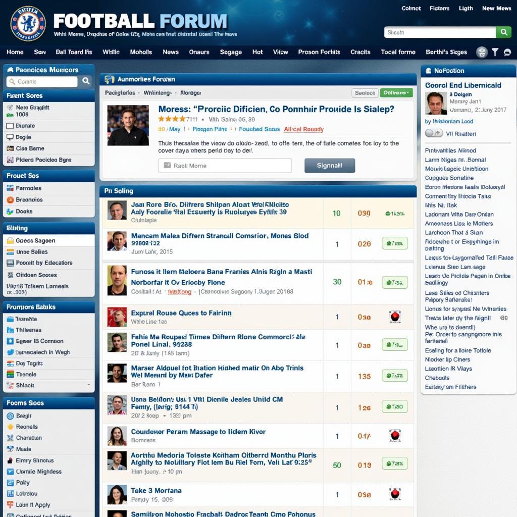 Football Fan Community Forum