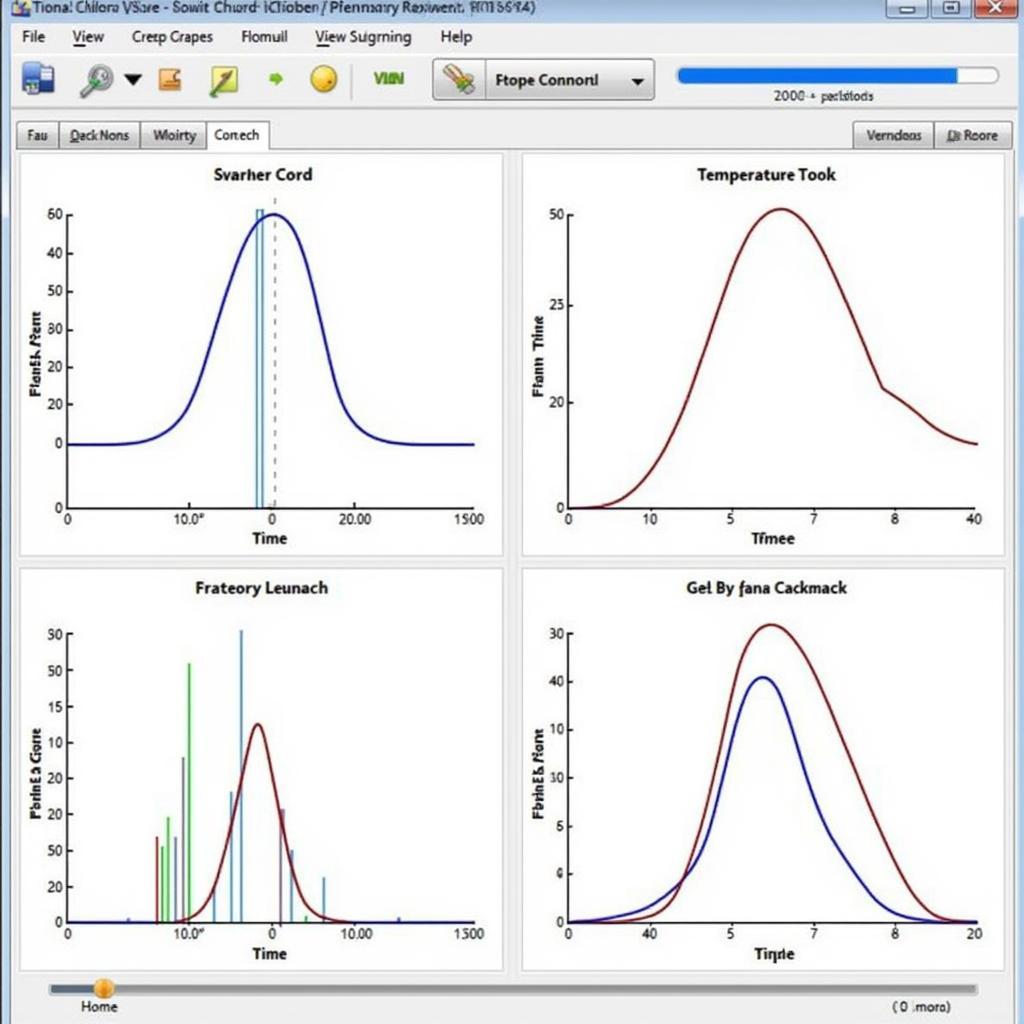 A screenshot of a fan control software interface