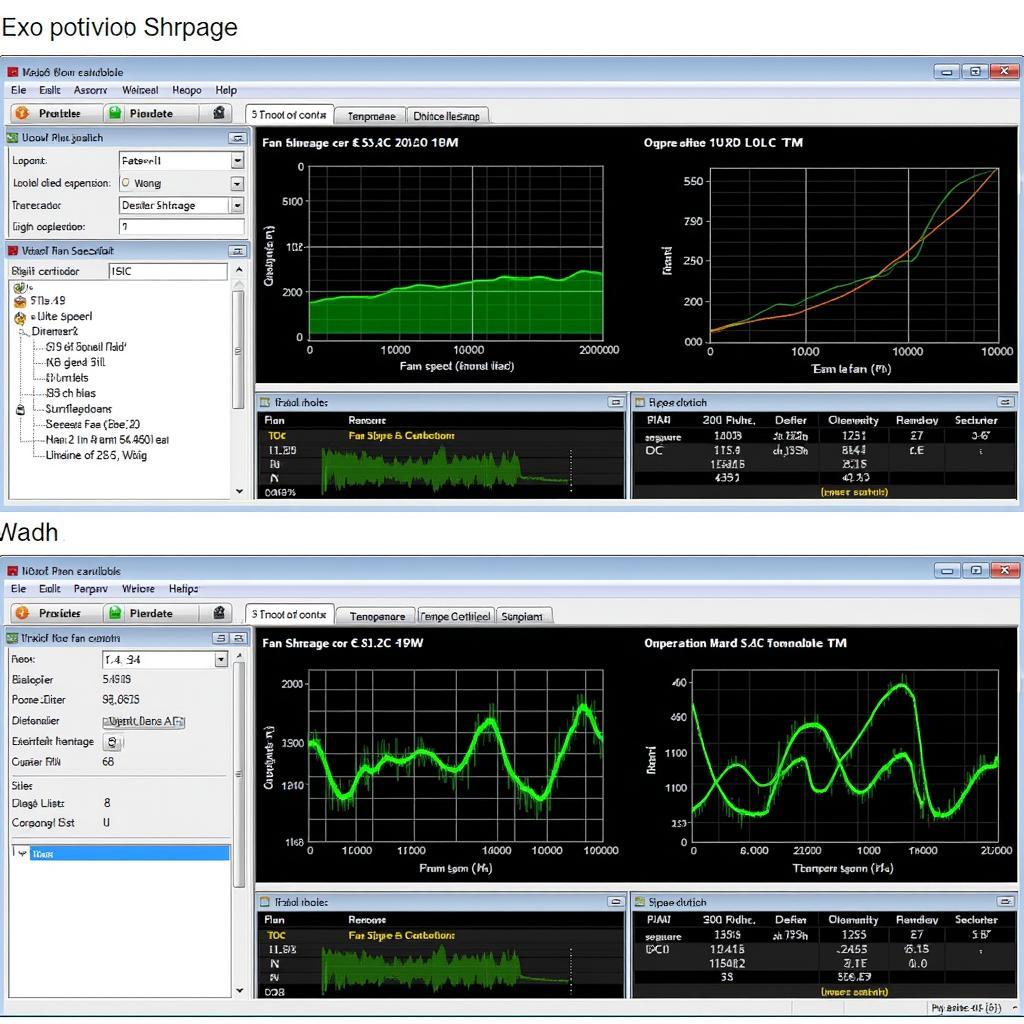 Fan Control Software Interface