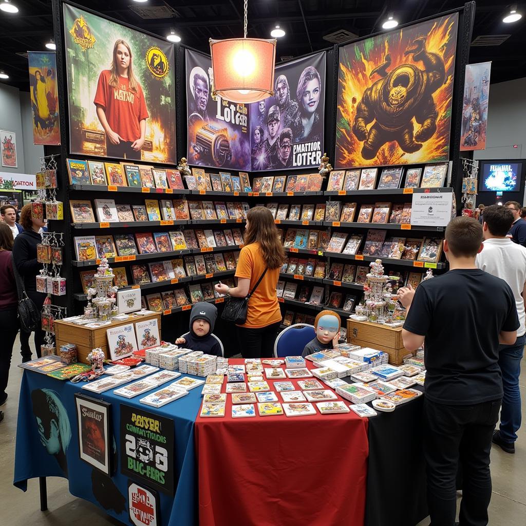 Merchandise Booth at a Fan Convention