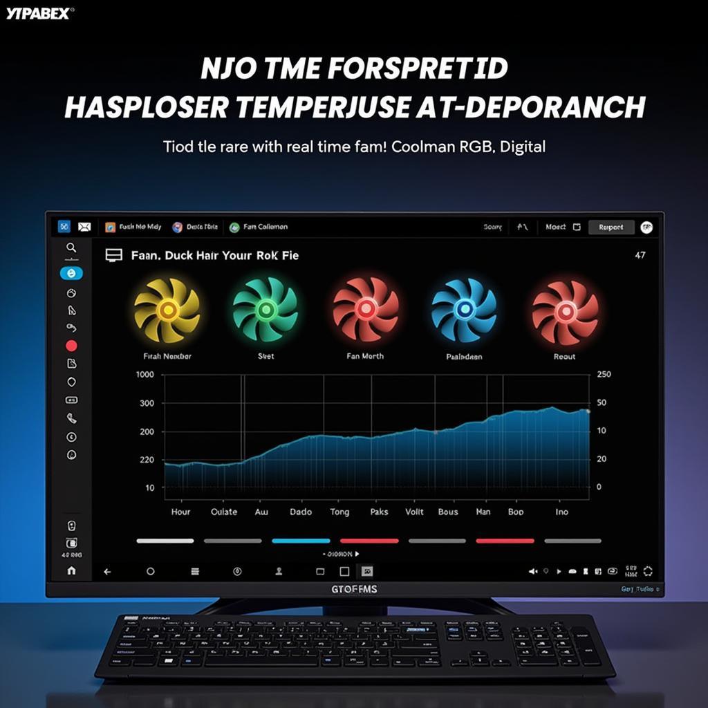 Fan Coolman RGB Digital Performance